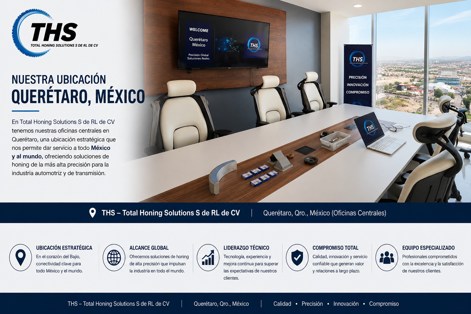 Oficinas centrales THS en Querétaro