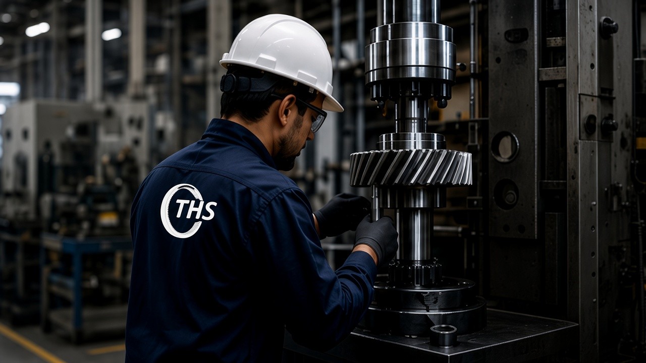 Técnico THS en proceso de engranes